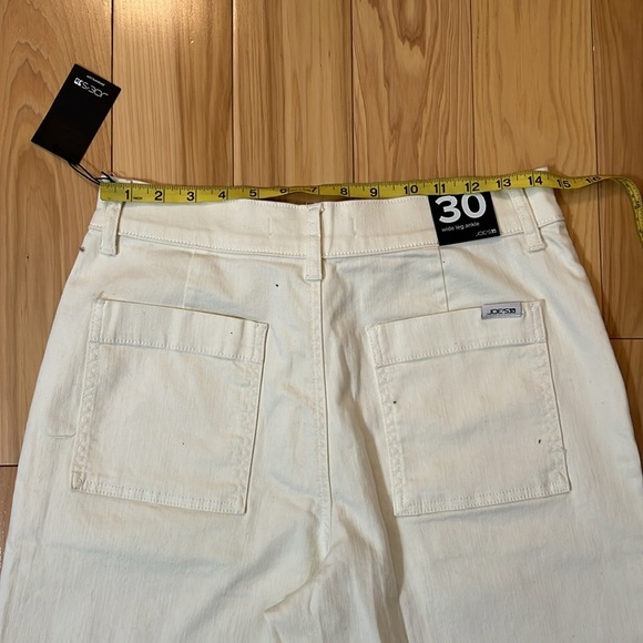 Joe’s wide leg ankle cream women’s high waist jeans - Picture 7 of 11